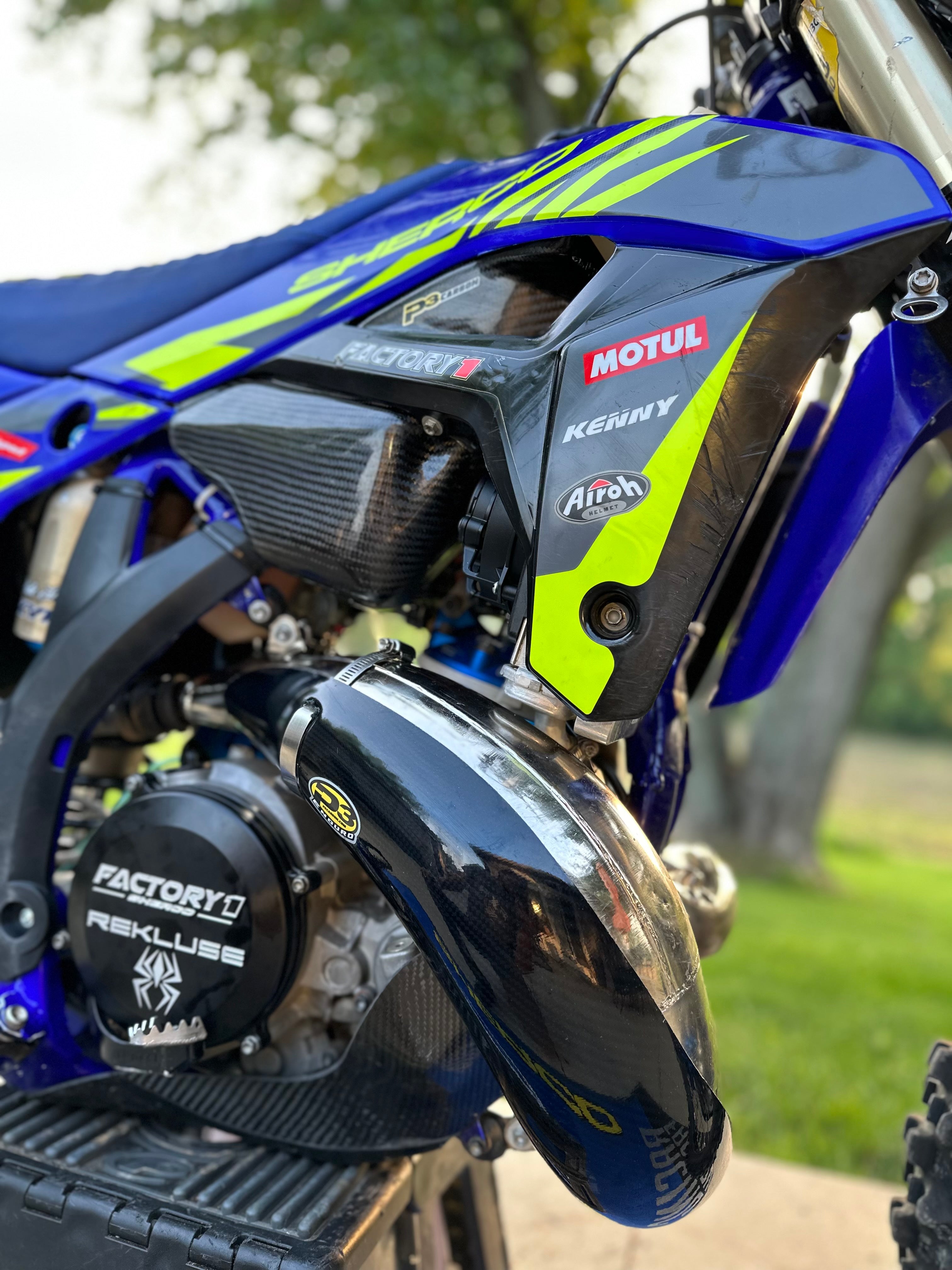 P3 Carbon Sherco Lower Tank Cover | Ton of Models (See Fitment Chart) 2019  - 2024