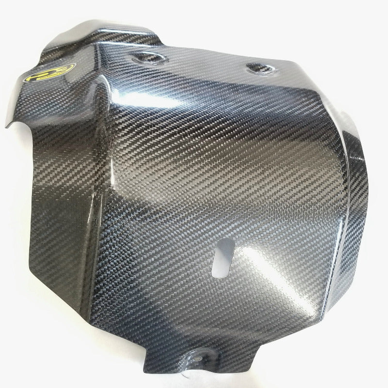 P3 Carbon Skid Plate | Yamaha WR250F/YZ250FX 2020-2023 | WR450F/YZ450FX 2019-2022 - 0