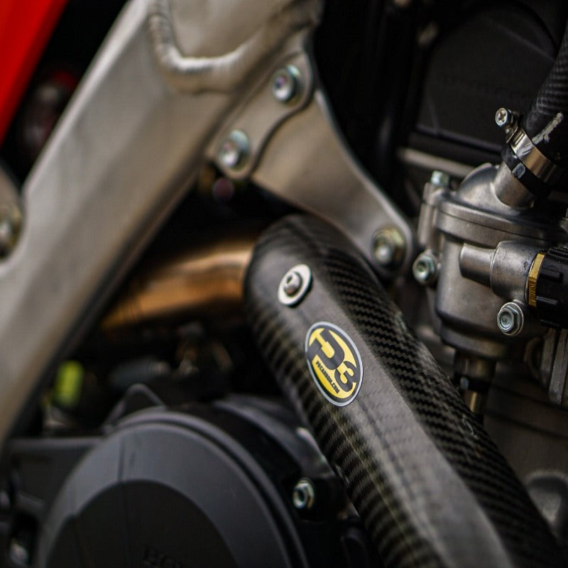 P3 Carbon Heat Shield Yoshimura: Honda MAXCoverage CRF450X