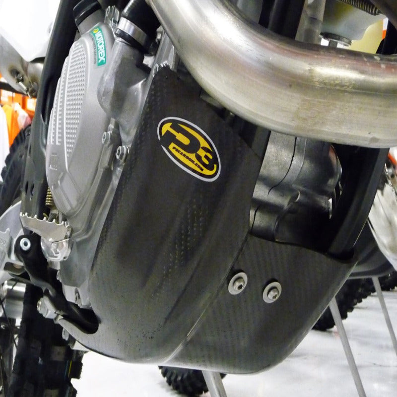 P3 Carbon Hybrid Skid Plate KTM/HUSQ 2015 (Factory Edition SX-F) 201 - Main Image