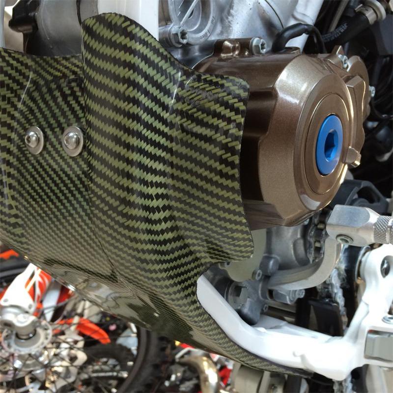 P3 Carbon Factory Replica Skid Plate KTM//HUSA/HUSQ 250/350 | 2011-2016