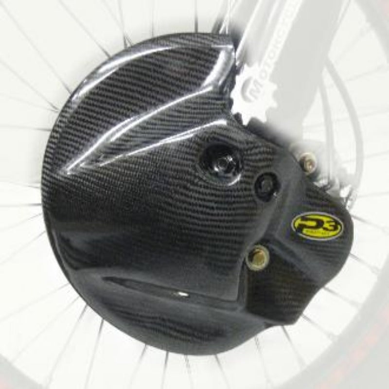 P3 Carbon Front Brake Disc Guard KTM | 2000-2014