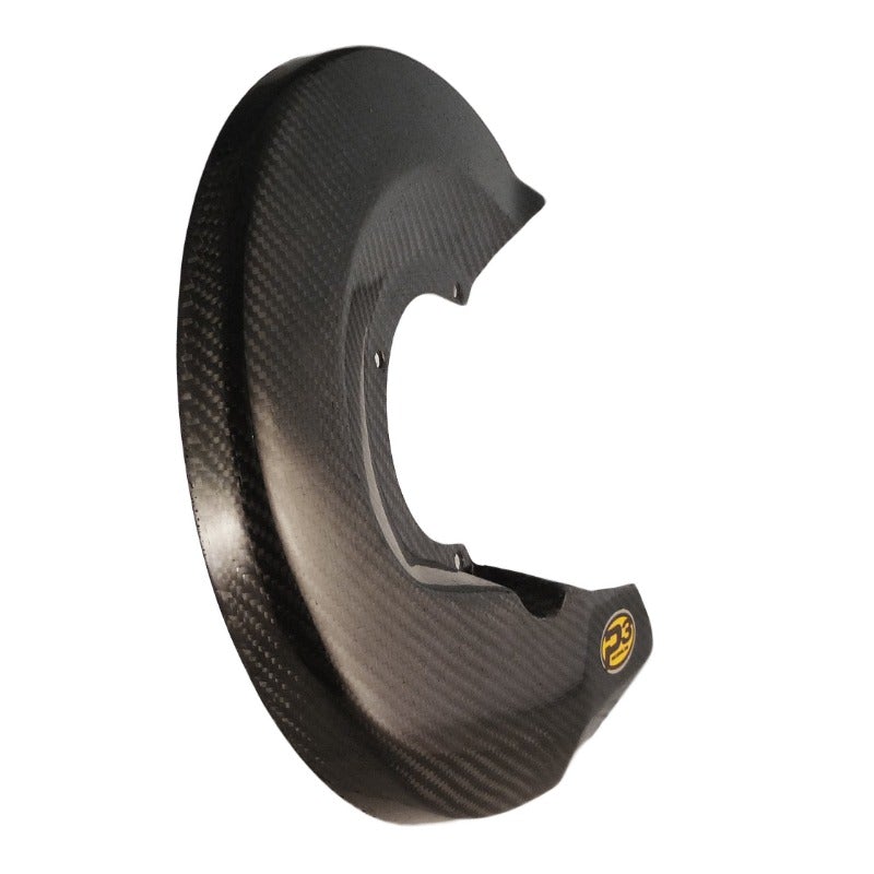P3 Carbon Front Brake Disc Guard Kit | KTM Freeride | 2014-2016 - 0
