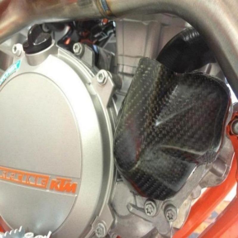 P3 Carbon Water Pump Cover KTM 250/350 | 2011-2015 - 0