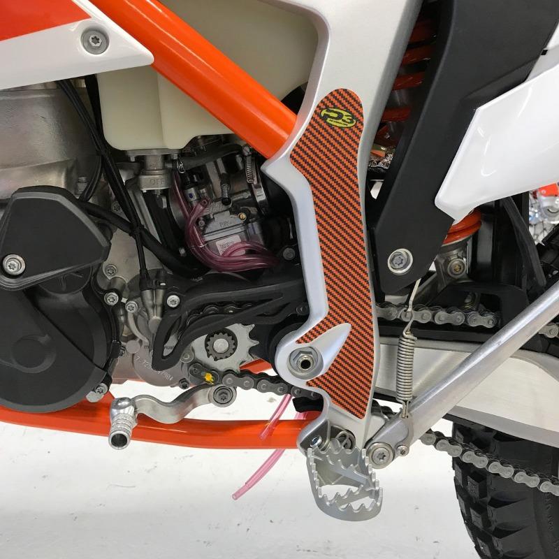 P3 Carbon Grip Guards Frame Protectors KTM Freeride | 2014 - 2018
