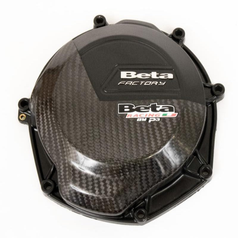 P3 Carbon Clutch Cover Guard Beta 4-Stroke | 2018-2019 (See Fitment Chart)