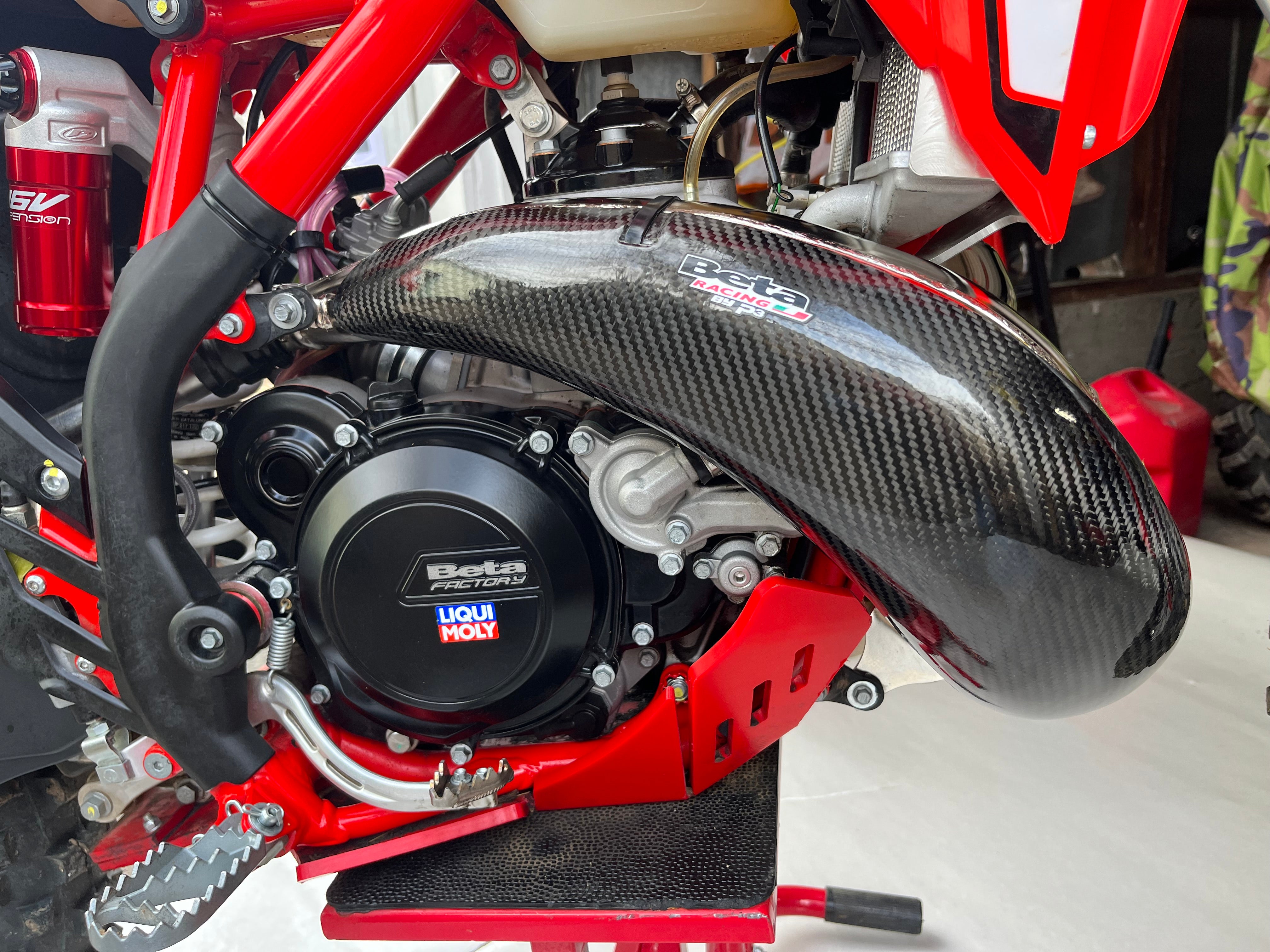 P3 Carbon Pipe MAXCoverage Pipe Guard Beta FMF X-TRAINER | 2023 - 2026