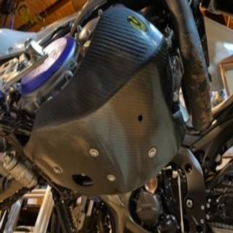 P3 Carbon Fiber Skid Plate Suzuki DR-Z400 2000-2026 | Kawasaki KLX