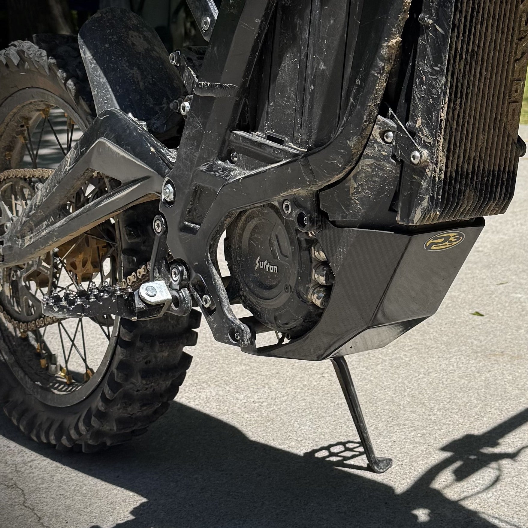 P3 Carbon Fiber Skid Plate Surron Light Bee (X) | 2019 - 2026
