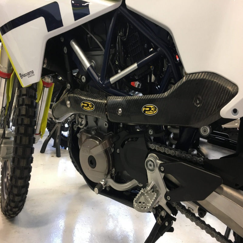 P3 Carbon Heat Shield Husqvarna 701 Enduro/Supermoto | 2016 - 2025