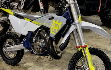 P3 Carbon Pipe Guard KTM 65SX | HUSQ TC65 | GasGas MC65 2024 - 2026 - 0