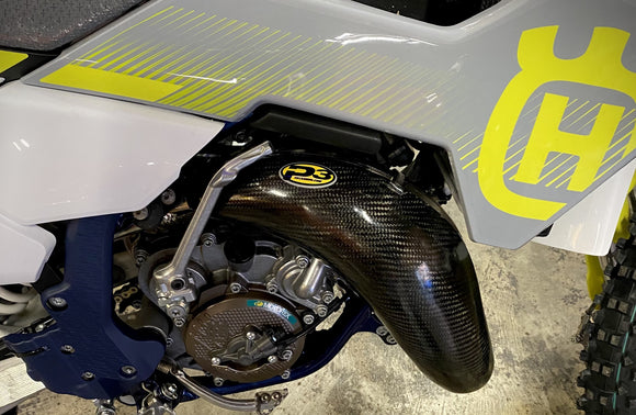 P3 Carbon Pipe Guard KTM 65SX | HUSQ TC65 | GasGas MC65 2024 - 2026