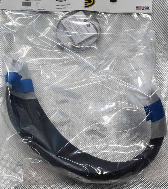 BLEMISHED GRADE B - P3 Carbon MAXCoverage Pipe Guard Stock KTM 125 SX/XC 2023 - 2026 | Husqvarna TC125 2023 - 2026 | GasGas MC125/150 2024 - 2026