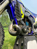 P3 Carbon MAXCoverage Pipe Guard | Stock ('23 - '26) Sherco SC 250/300 2023 - 2026 | SE250/300 2017 - 2026 | SPES Pipe-3