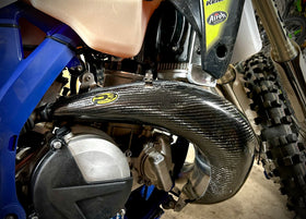 P3 Carbon MAXCoverage Pipe Guard FMF Gnarly / Fatty:  Sherco SE250/300 2020 - 2026 | SC250/300 2020 - 2026* (PLEASE READ NOTES)