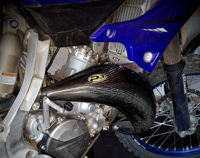 P3 Carbon Pipe Guard Yamaha YZ125 (X) 2022 - 2026