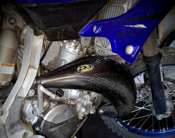 P3 Carbon Pipe Guard Yamaha YZ125 (X) 2022 - 2026