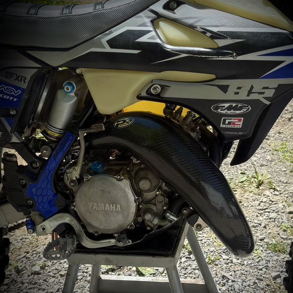 P3 Carbon FMF Pipe Guard Yamaha YZ85 | 2019 - 2026
