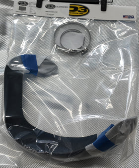 BLEMISHED GRADE B - P3 Carbon Pipe Guard Beta X-Trainer 300 2015 - 2026 | 250 2017 - 2026