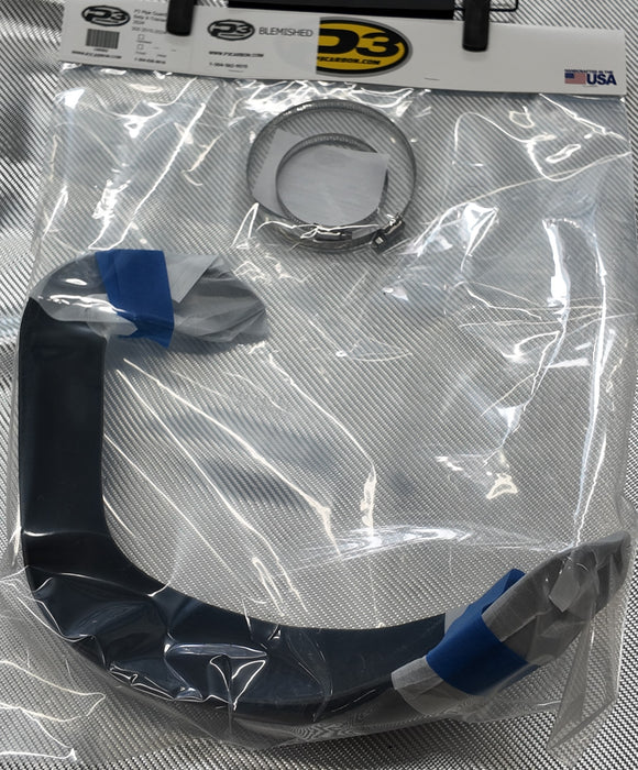 BLEMISHED GRADE B - P3 Carbon Pipe Guard Beta X-Trainer 300 2015 - 2026 | 250 2017 - 2026