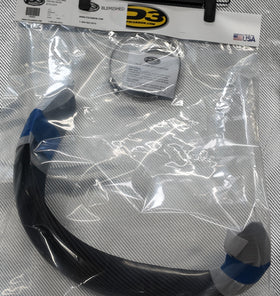 BLEMISHED GRADE B - P3 Carbon Pipe Guard Beta 250/300 RR/RX/X-PRO Enduro & Racing | 2019 - 2026 (For MAXCoverage See Product 109065)