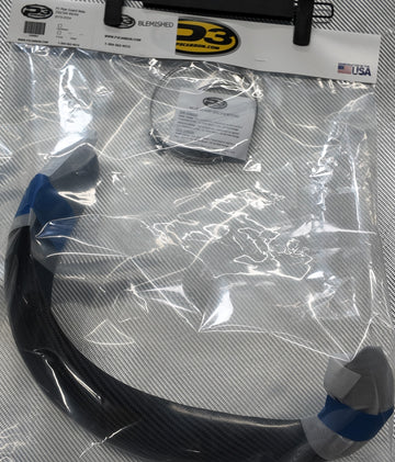 BLEMISHED GRADE B - P3 Carbon Pipe Guard Beta 250/300 RR/RX/X-PRO Enduro & Racing | 2019 - 2026 (For MAXCoverage See Product 109065) - 0