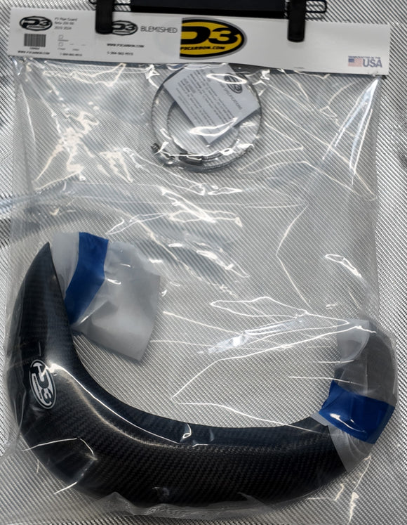 BLEMISHED GRADE B - P3 Carbon Pipe Guard Beta 200 RR/RACE/X-PRO Enduro | 2019 - 2026