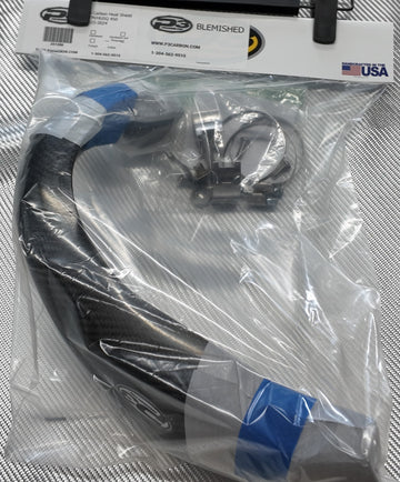 BLEMISHED GRADE B - P3 Carbon MAXCoverage Carbon Heat Shield KTM & Husqvarna 450 | 2023 - 2026 (See Fitment Chart)