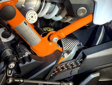 P3 Carbon Shock Heat Shield | KTM 790 & 890 (All Models) 2024 - 2026  | Husqvarna Norden 901 2024 - 2026  (See Fitment Chart)