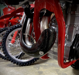 P3 Carbon Heat Shield MAXCoverage: GasGas MC450F | EX450F | 2024 - 2026 - 0