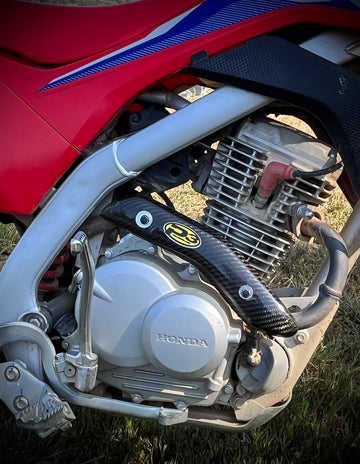 P3 Carbon Heat Shield | Honda CRF125 & CRF 150R | 2012 - 2026 (See Fitment Chart)