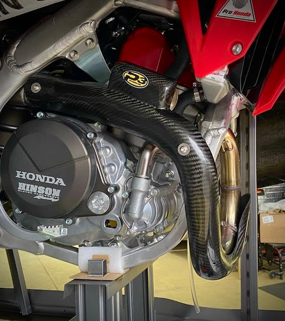 P3 Carbon Heat Shield Honda Yoshimura (V2.0*) MAXCoverage |  CRF450R/RX/RWE |  2021 - 2026