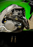 P3 Carbon Skid Plate KX450/X/SR 2024 - 2026  With NO Integrated Linkage Guard (See Product 306073 for Integrated Linkage Guard Version)-5