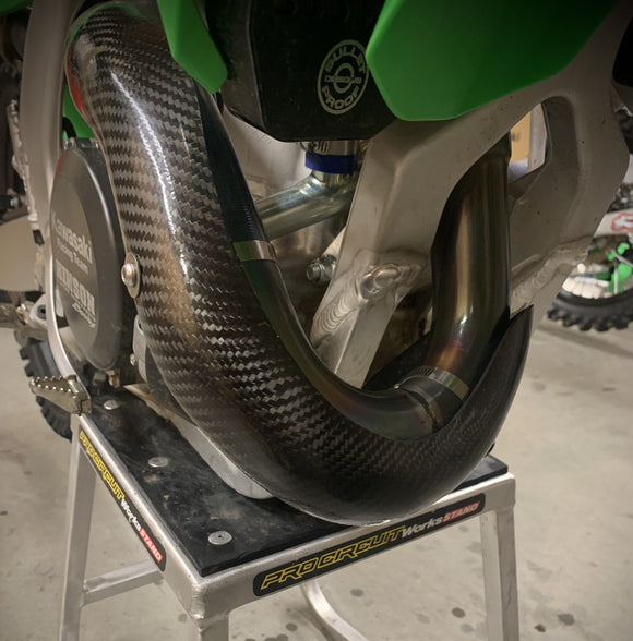 P3 Carbon MAXCoverage Heat Shield Kawasaki KX450 (F/X) PRO-CIRCUIT | 2024 - 2026