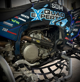 P3 Carbon Heat Shield Yamaha YFZ450 With HMF Exhaust | 2004 - 2026