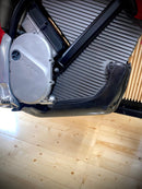 P3 Carbon Fiber Skid Plate Stark Varg (All Models) / EX / SuperMoto 2022 - 2026 | Integrated Linkage Guard (See PN 300002 for NO Linkage Protection)-2