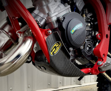 P3 Carbon Fiber Skid Plate KTM/HUSQ/GasGas 50 2024 - 2026