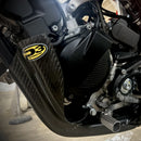 P3 Carbon Skid Plate KTM / Husqvarna / GasGas  125/150 Models | 2025 - 2026 | NO Integrated Linkage Guard (See 301044 for Linkage) | (See Fitment Chart)-2