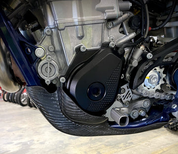 P3 Carbon Hybrid Skid Plate NO Linkage Guard | KTM SX-F/XC-F/EXC/SMR 450/500 | HUSQ FC/FE/FX/FS 450/500 | GasGas 450/500 Models | 2023 - 2026 (See Fitment Chart) - 0