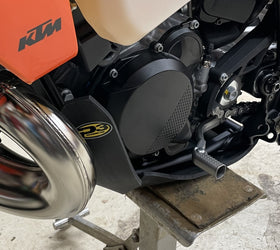 P3 Carbon ENDURO-X Skid Plate | 2025 - 2026 KTM 250/300 | HUSQ 250/300 | GasGas 250/300 (See Fitment Chart) - 0