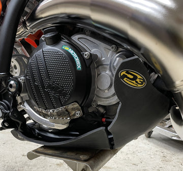 P3 Carbon ENDURO-X Skid Plate | 2025 - 2026 KTM 250/300 | HUSQ 250/300 | GasGas 250/300 (See Fitment Chart)