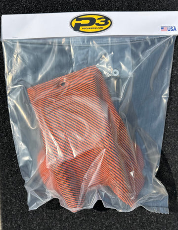 BLEMISHED GRADE B - P3 Carbon Enduro Skid Plate KTM SX-F/XC-F | HUSQ FC/FX 250/350 2019-2022 | GASGAS EX250F / EX350F / MC250F 2021-2023 (See Fitment Chart)