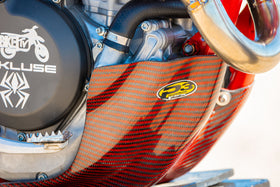 P3 Carbon Enduro Skid Plate KTM SX-F/XC-F | HUSQ FC/FX 250/350 2019-2022 | GASGAS EX250F / EX350F / MC250F 2021-2023 (See Fitment Chart) - 0