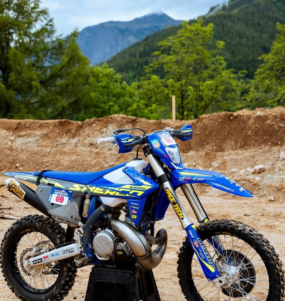 P3 ENDURO-X Carbon Enduro Skid Plate | Sherco SE250 & 300 | 2025