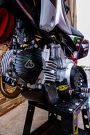 P3 Carbon Skid Plate | KLX 2002-2026 / DRZ 110 2002-2005 (See Fitment Chart)-2