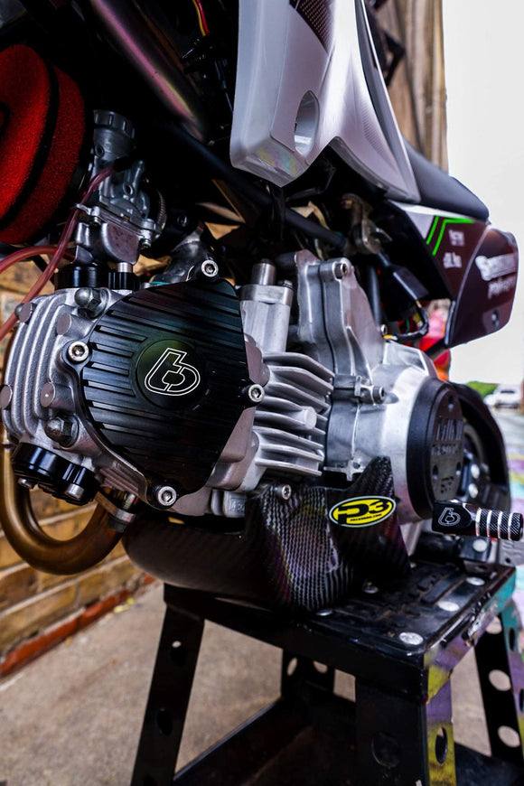 P3 Carbon Skid Plate | KLX 2002-2026 / DRZ 110 2002-2005 (See Fitment Chart)