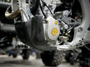 P3 Carbon Fiber Skid Plate KX250 / X 2025 - 2026 | With Integrated Linkage Guard (See Product 306054 for No Linkage Guard)-2