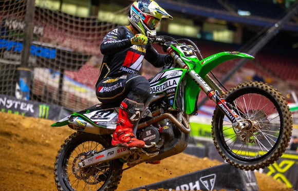 P3 Carbon Skid Plate KX450/X/SR 2024 - 2026  With NO Integrated Linkage Guard (See Product 306073 for Integrated Linkage Guard Version)