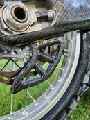 P3 Carbon  Rear Brake Rotor Guard Kit KTM / HUSQ / GasGas | 2014 - 2026 (See Fitment Chart) (CUT OUTS)-3