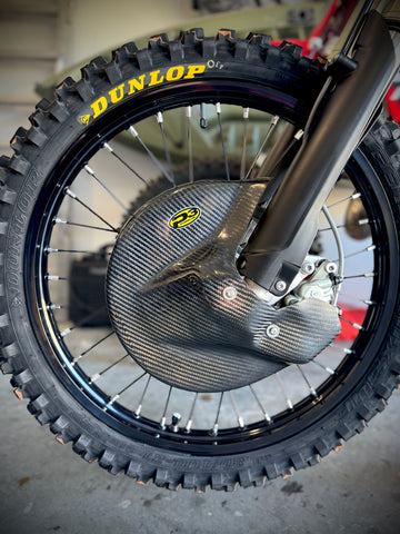 P3 Carbon Front Brake Guard | Stark Varg / Varg EX / SuperMoto | 2022 - 2026 (See Fitment Chart)